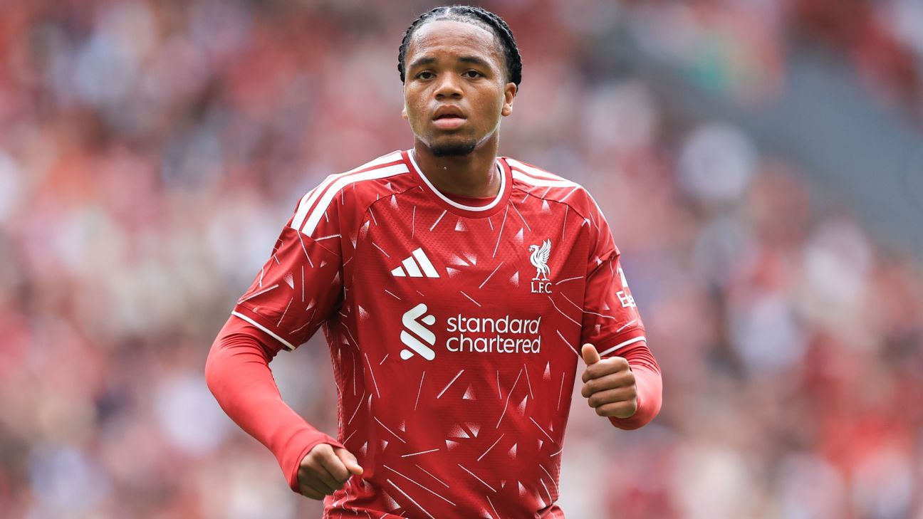 Mohamed Salah key in Rio Ngumoha's development at Liverpool - Virgil van Dijk