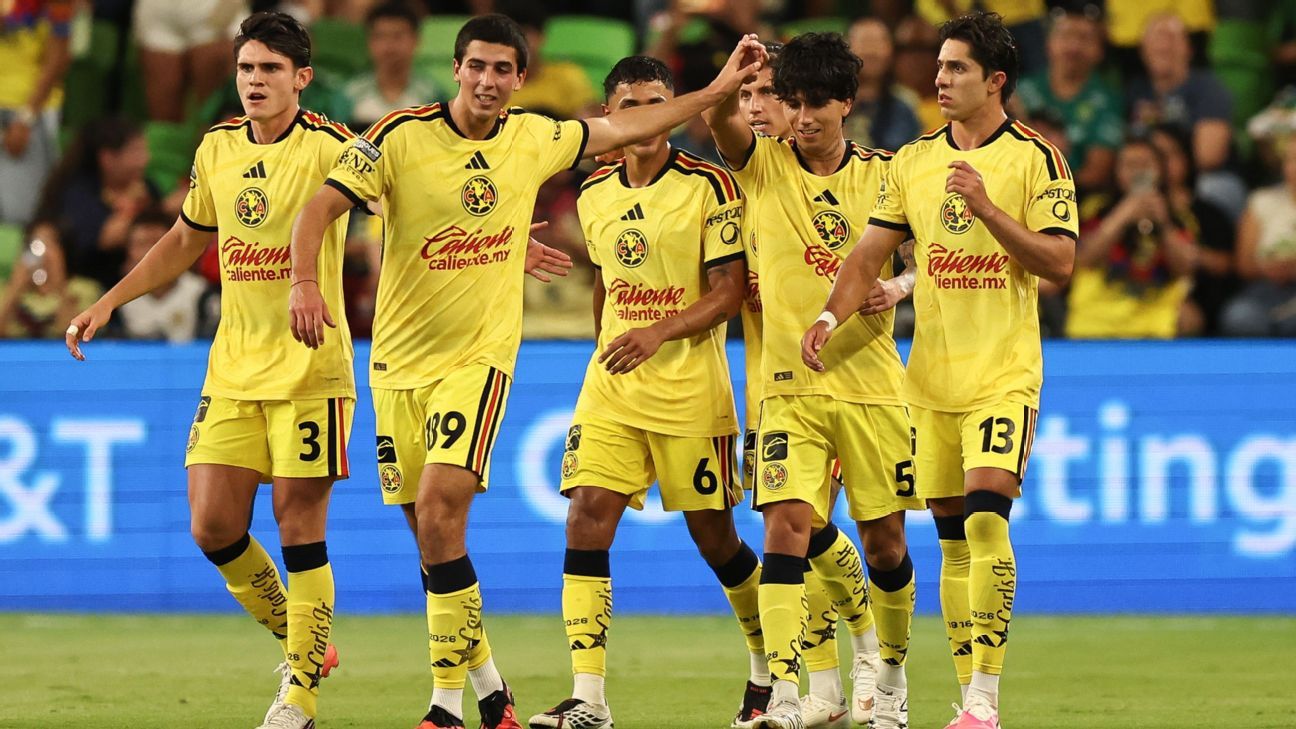 América y un calendario cargado: Hasta 7 partidos en 20 días - ESPN