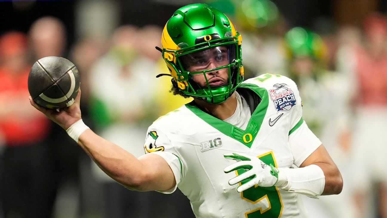 Dante Moore's mental health strategy? Less social media, more golf