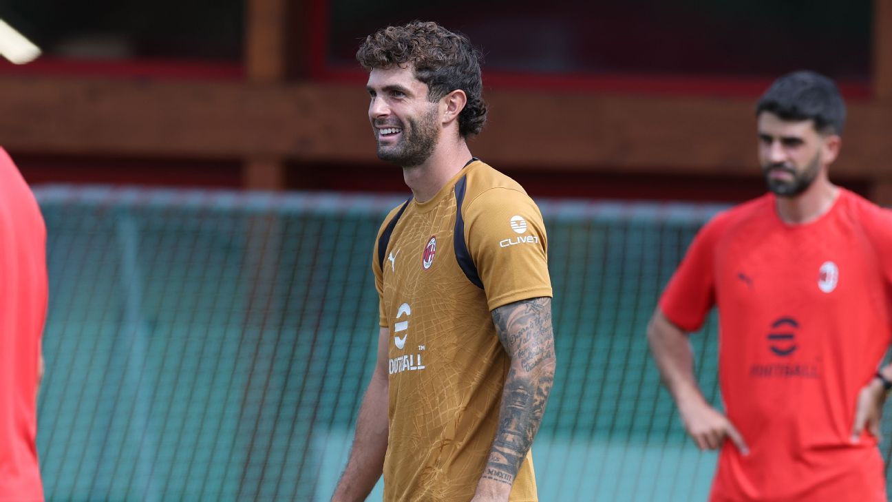 Pulisic returns to AC Milan training after World Cup injury