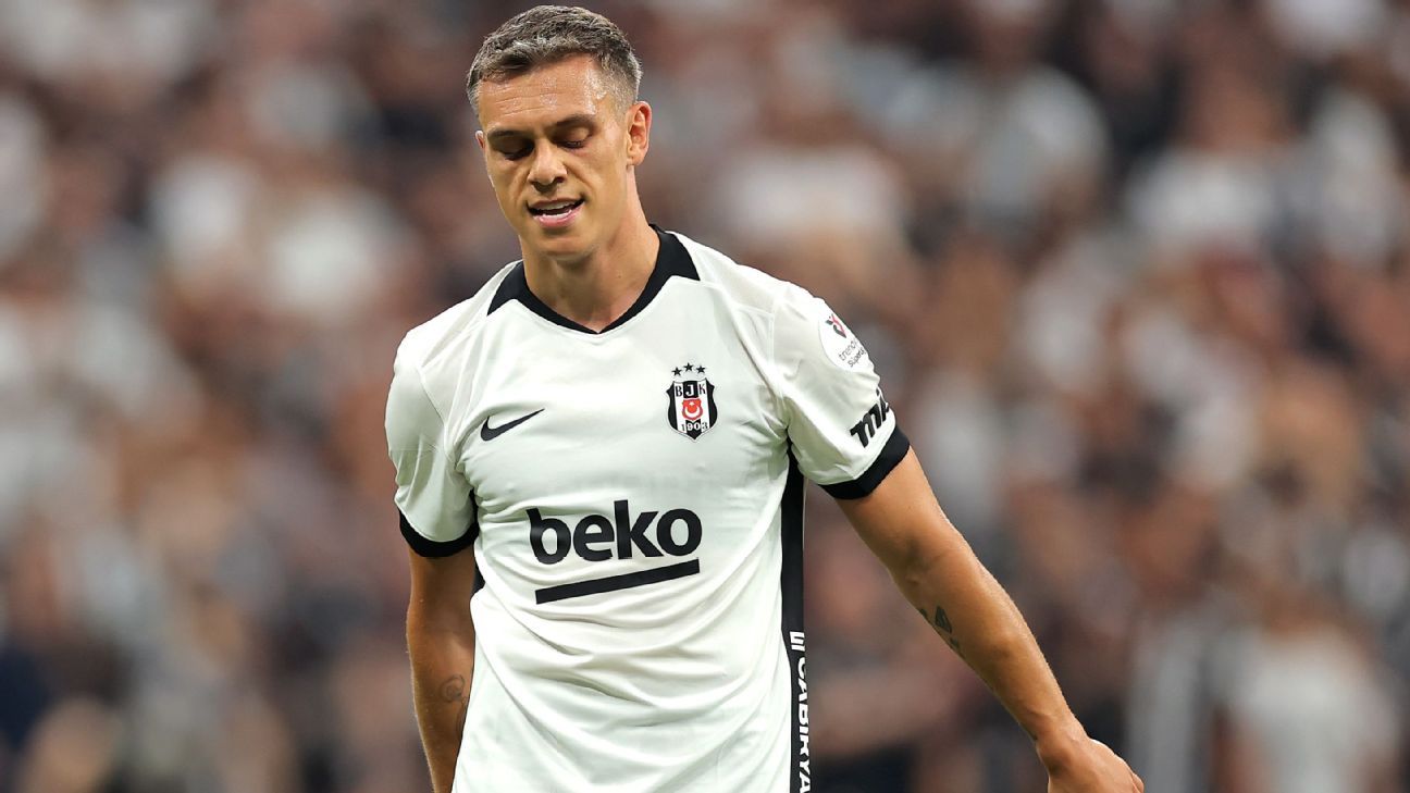 Trossard slapped in face in Besiktas loss