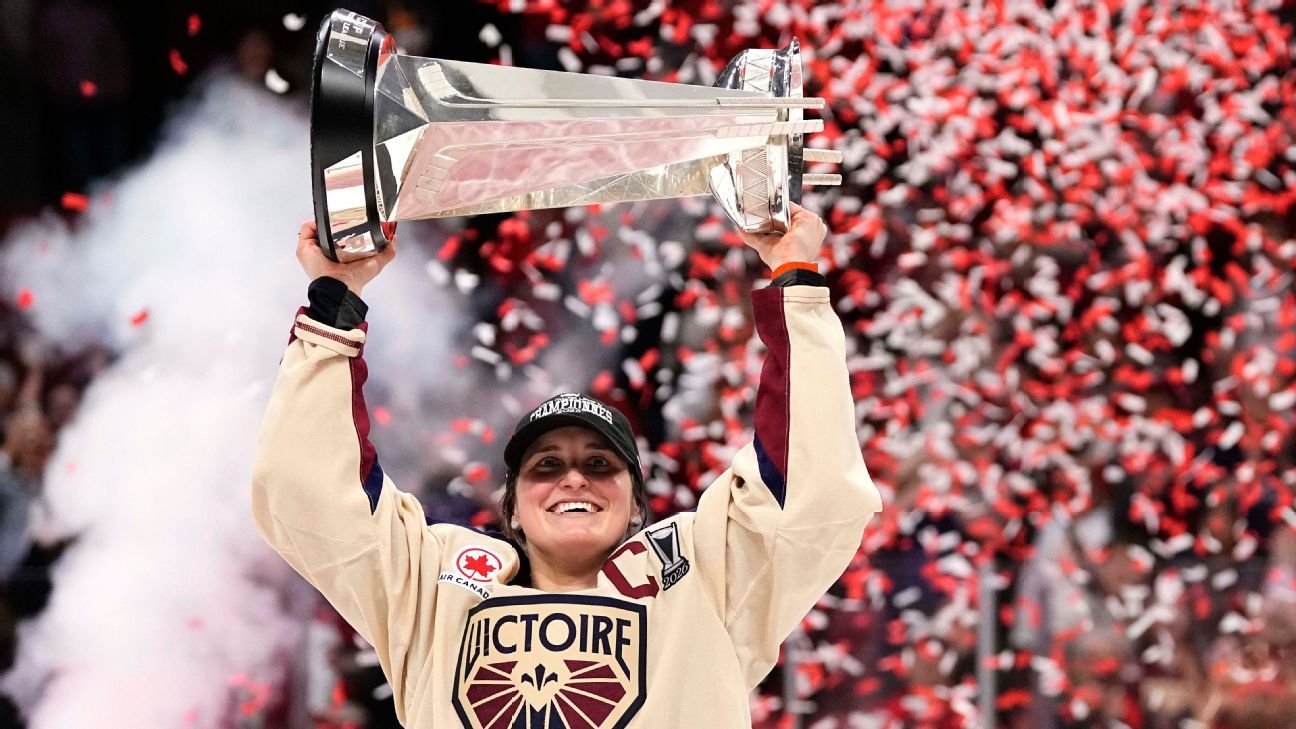 Missing PWHL trophy found, returned to Victoire