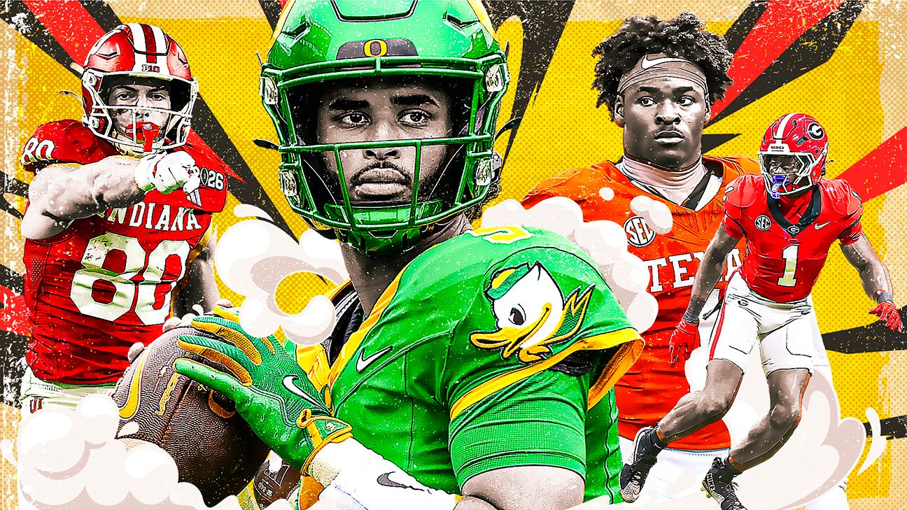 Reid's preseason 2027 NFL mock draft: Quarterbacks go 1-2-3 ... and one team trades up for the top pick