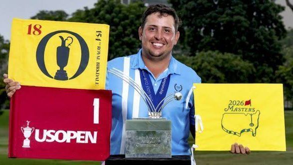 Mateo Pulcini, en exclusiva con ESPN Golf: sus experiencias en los Majors, los consejos de los grandes y cuándo se hará profesional