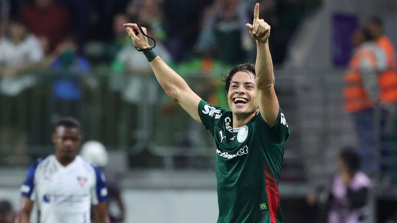 Palmeiras sai na frente contra a LDU — photo: ESPN Brasil Futebol