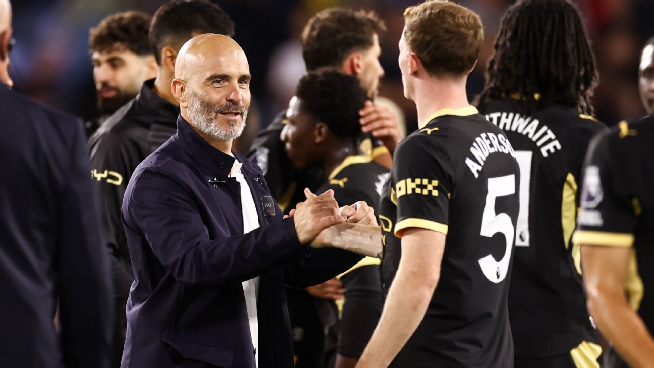Elliot Riddle 'Kings of Manchester': City boss Enzo Maresca defends Elliot Anderson's ...