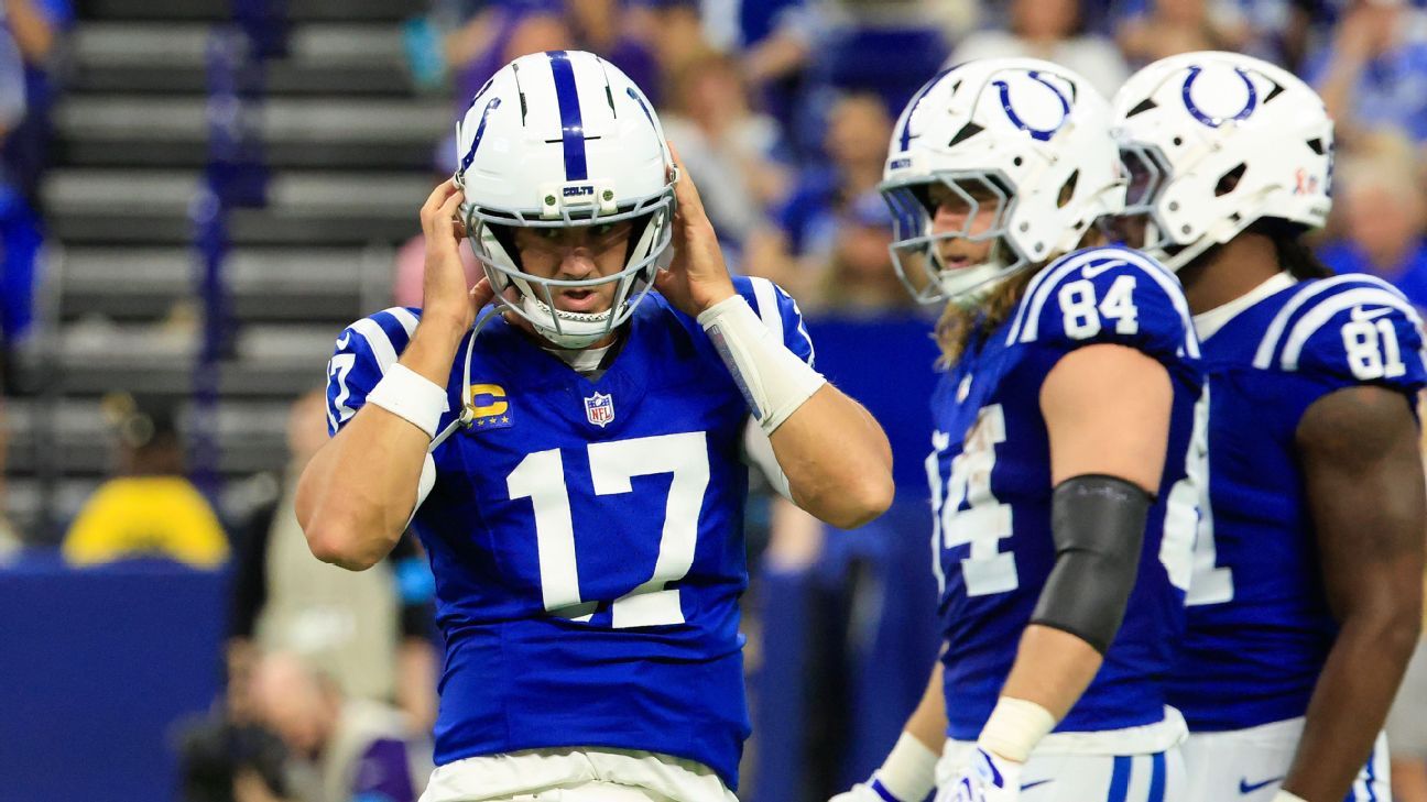 Colts QB Jones 'not good enough' in return from Achilles' injury