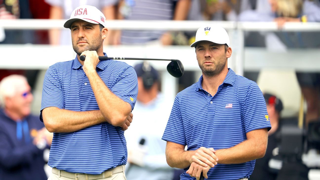 U.S. Takes 3-2 Lead Over Internationals in Presidents Cup Opening Session