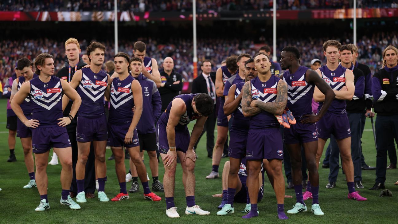Justin Rohan Justin Longmuir's message to 'devastated' Dockers - ESPN