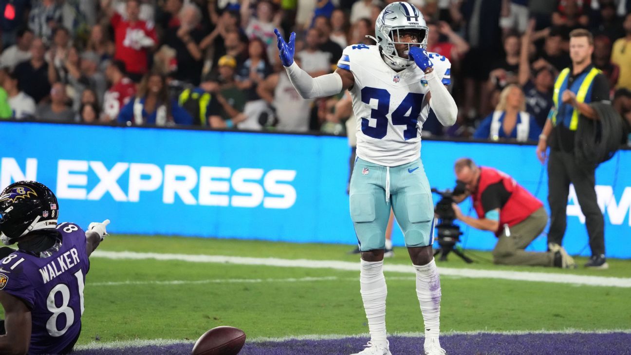 Cowboys safety Thompson (hamstring) could miss 'four-plus weeks'