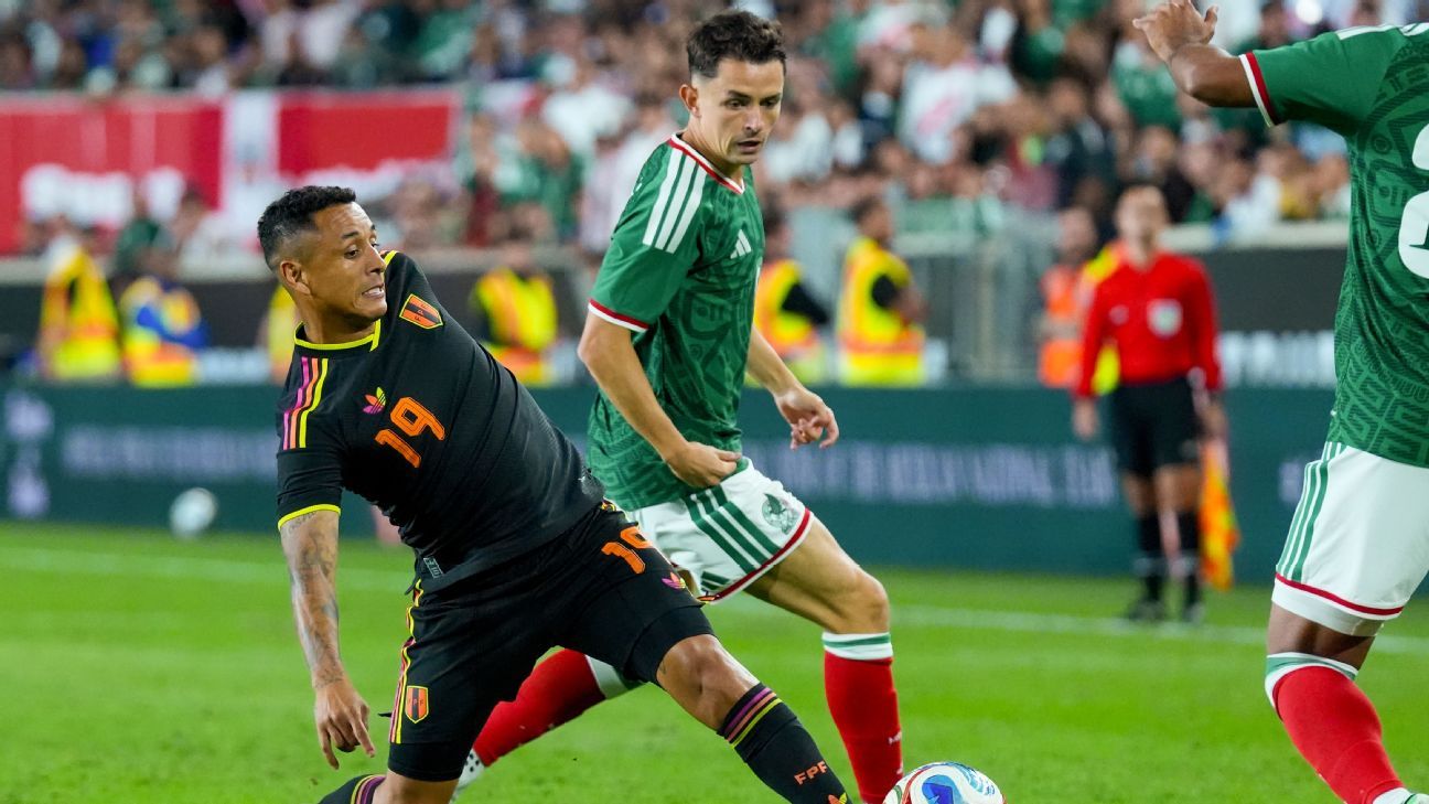 Perú empató ante México en el amistoso internacional - ESPN