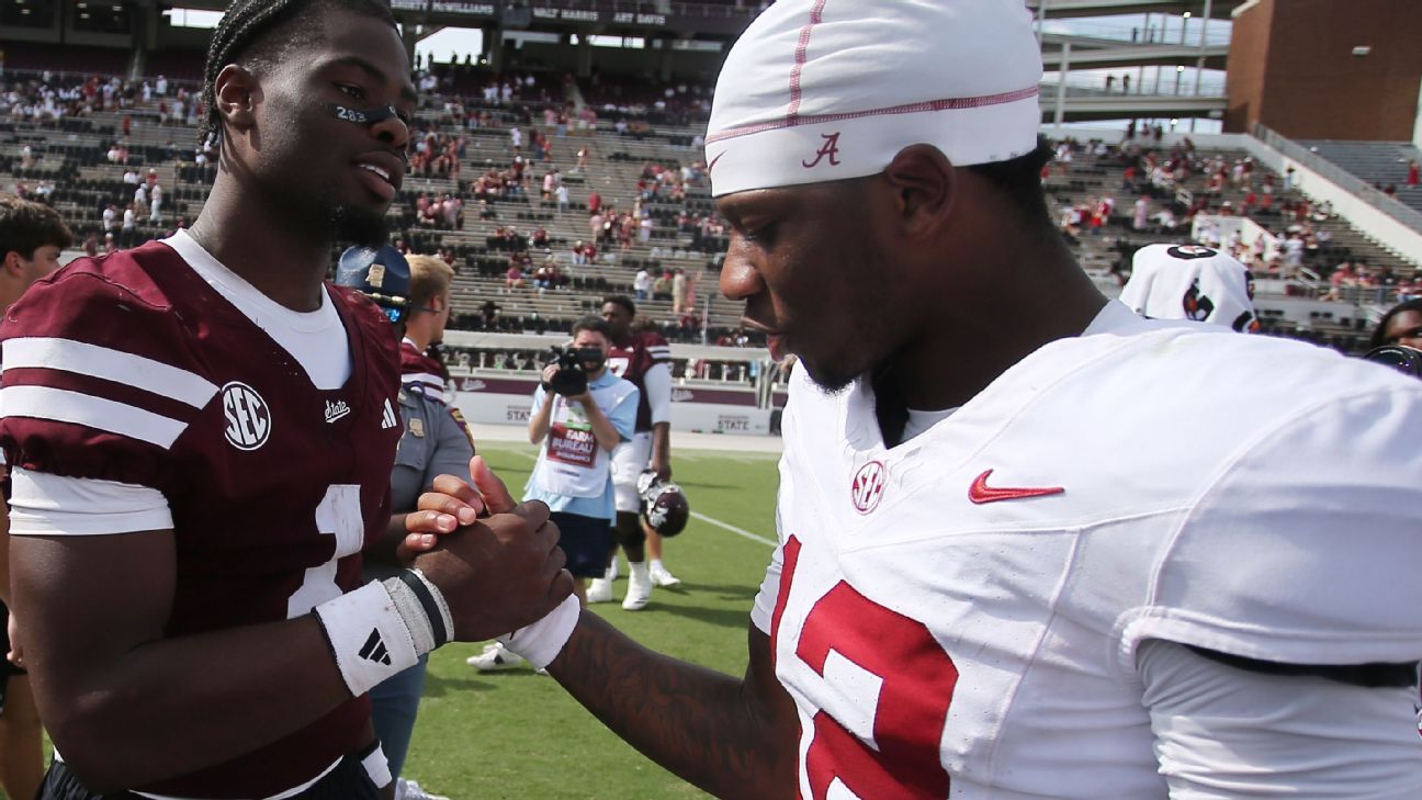 Russell outduels Taylor in battle of SEC headliners as Alabama rolls