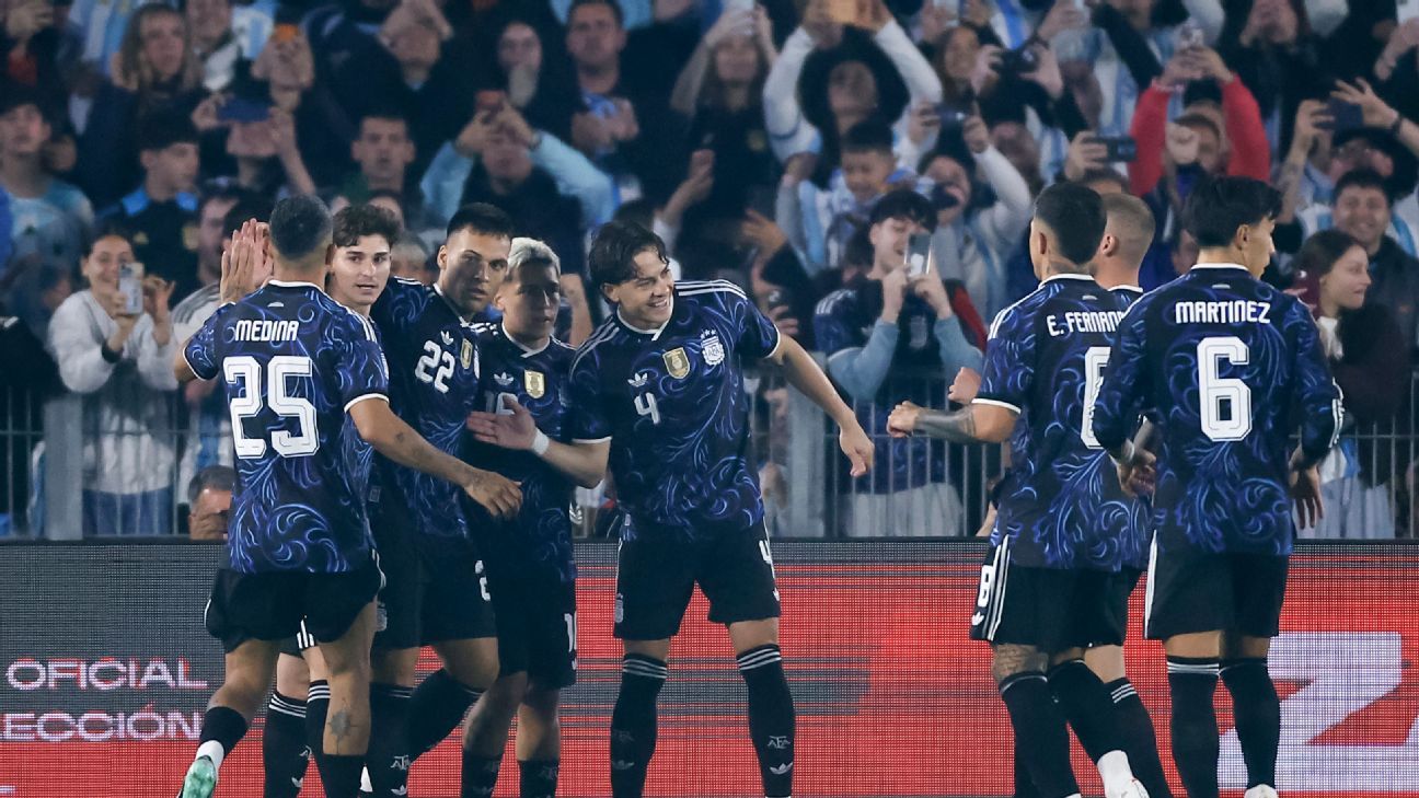 EN VIVO: Argentina enfrenta a Burkina Faso en un amistoso en el Monumental
