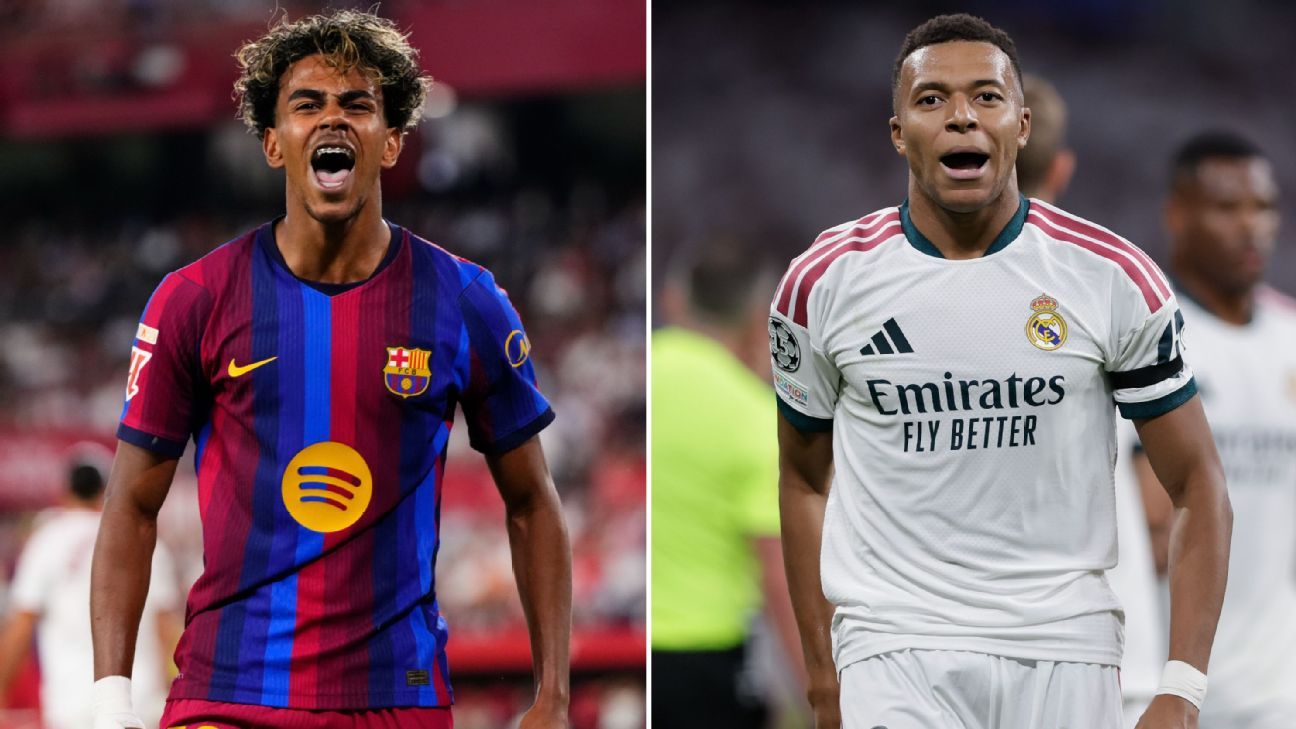 Yamal vs. Mbappé: Which Clásico star has the stronger claim to win the Ballon d'Or?