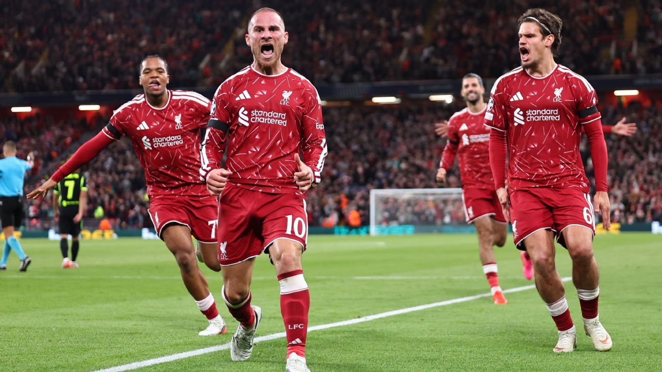 🔴 Champions League live updates: Liverpool in action as early matches kick off