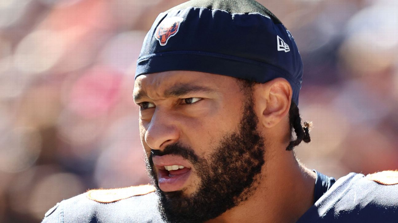 Bears DE Sweat suspended two games for violating NFL's PED policy