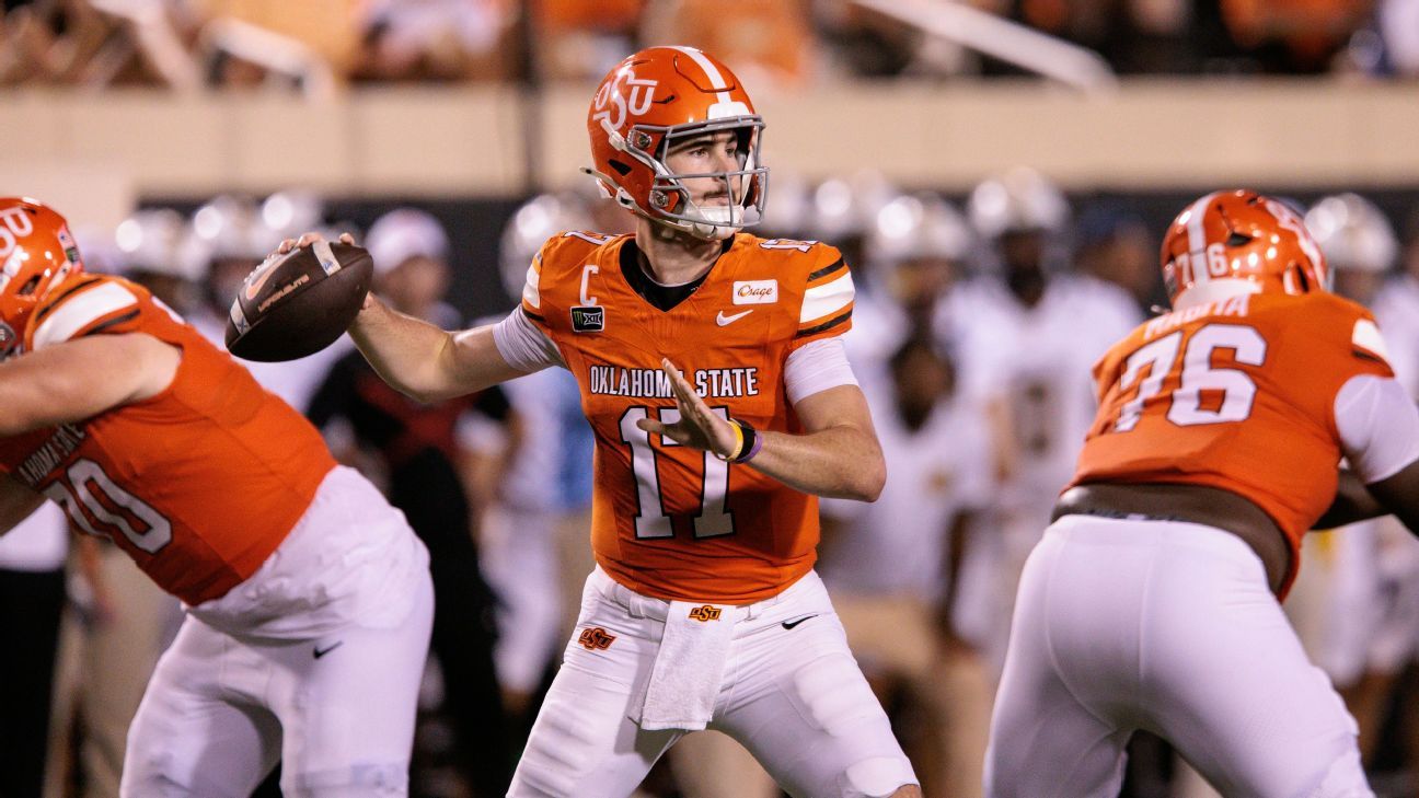 Kiper unveils his 2027 Big Board: Ranking the top 25 NFL draft prospects — including seven QBs
