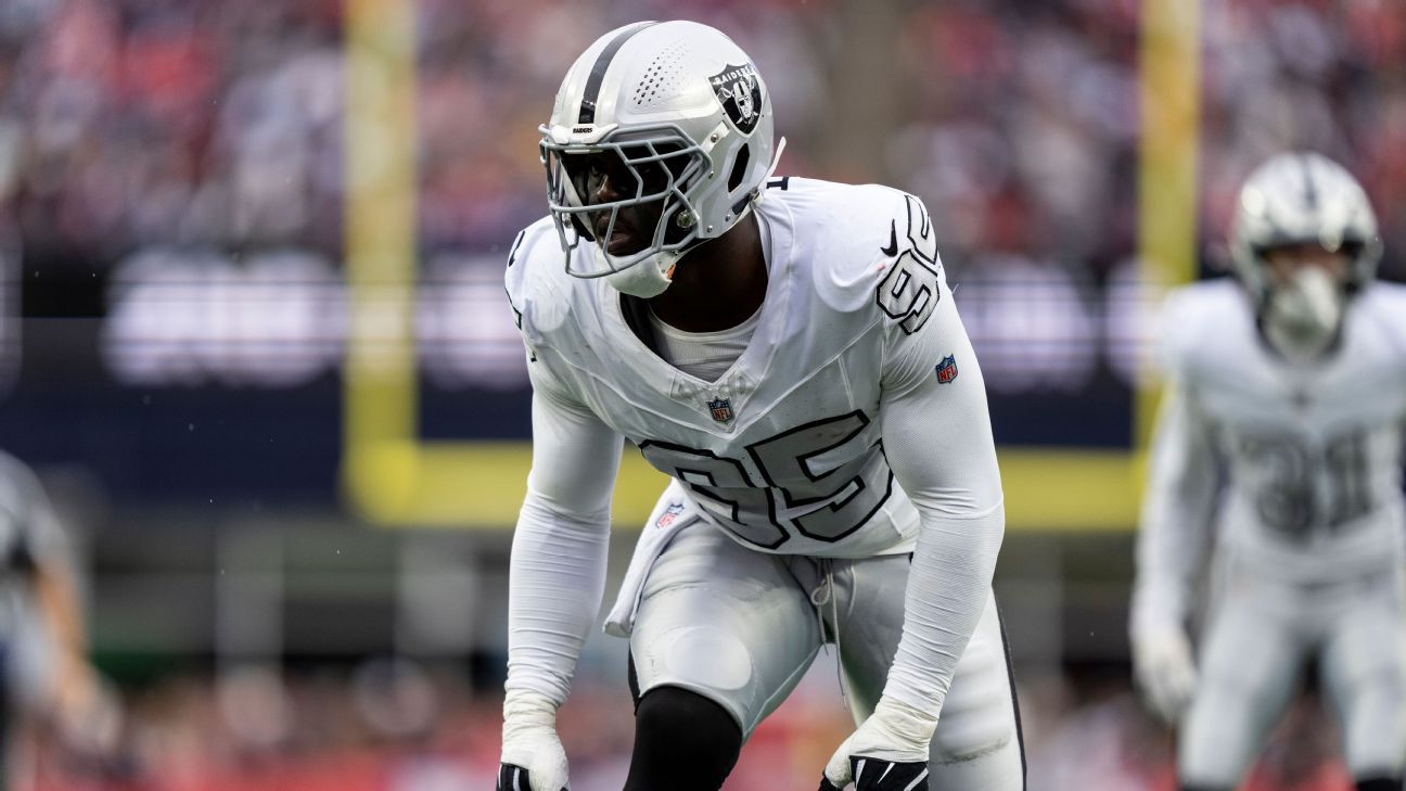 What happened to Kwity Paye and the running game? Raiders takeaways through five weeks