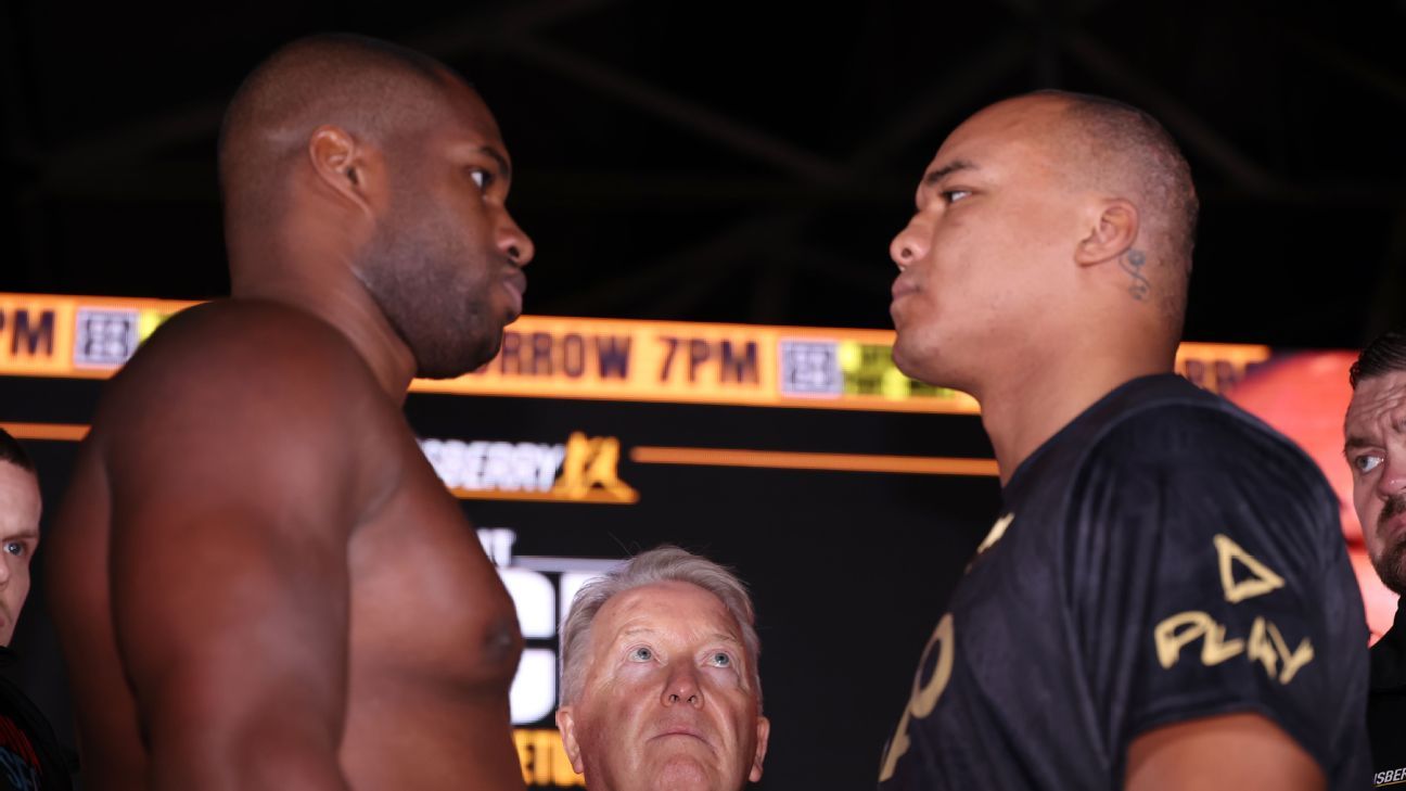 Daniel Dubois vs. Fabio Wardley LIVE: Latest updates, results and analysis