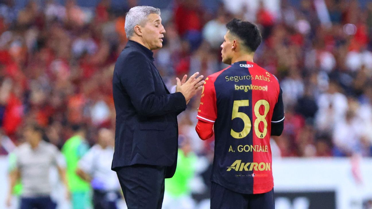 Atlas faces league leader América after four unbeaten matches