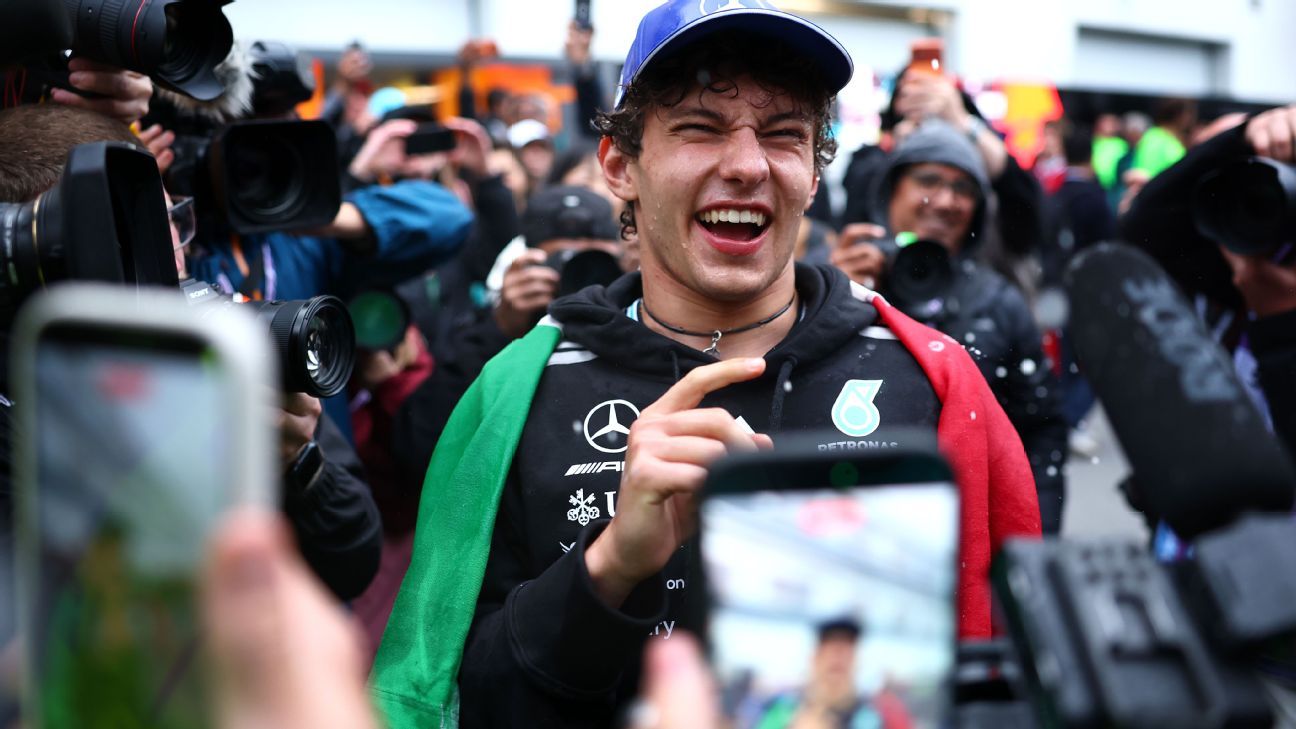 Kimi Antonelli uses car washes and pranks to cope with F1 pressure