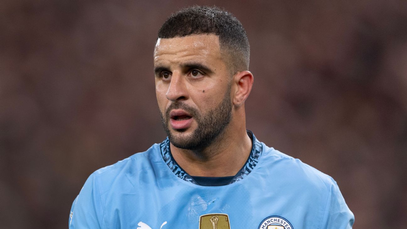 Kyle Walker admits he may have to remove 'four in a row' tattoo if Man ...