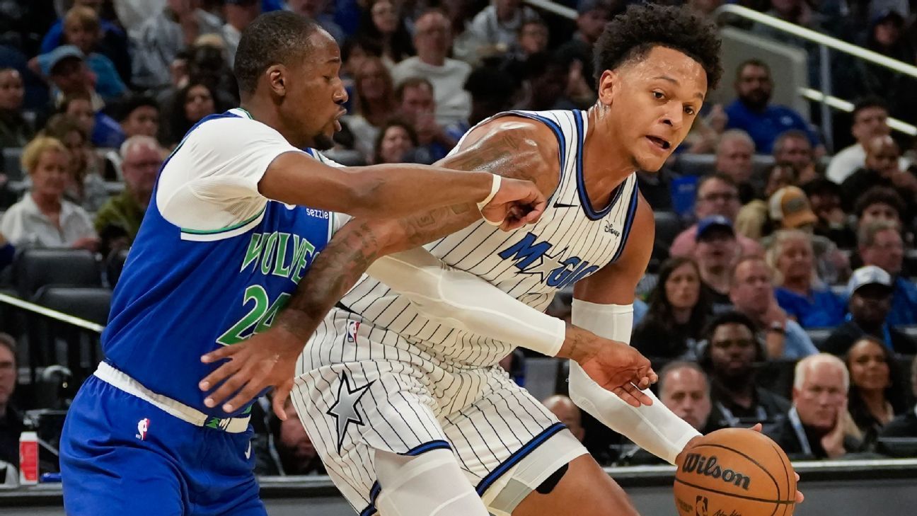 Sources: Magic's Banchero out multiple weeks with low-grade high ankle sprain