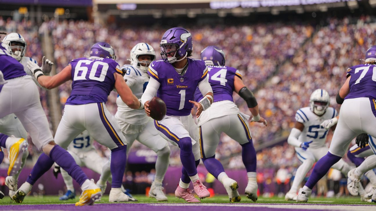'We're not far off,' O'Connell says as Vikings reach 6-0 despite lagging offense