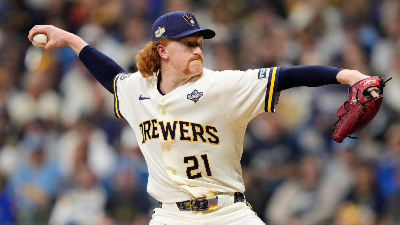 Brewers turn to May to start possible Series clincher vs. Rays