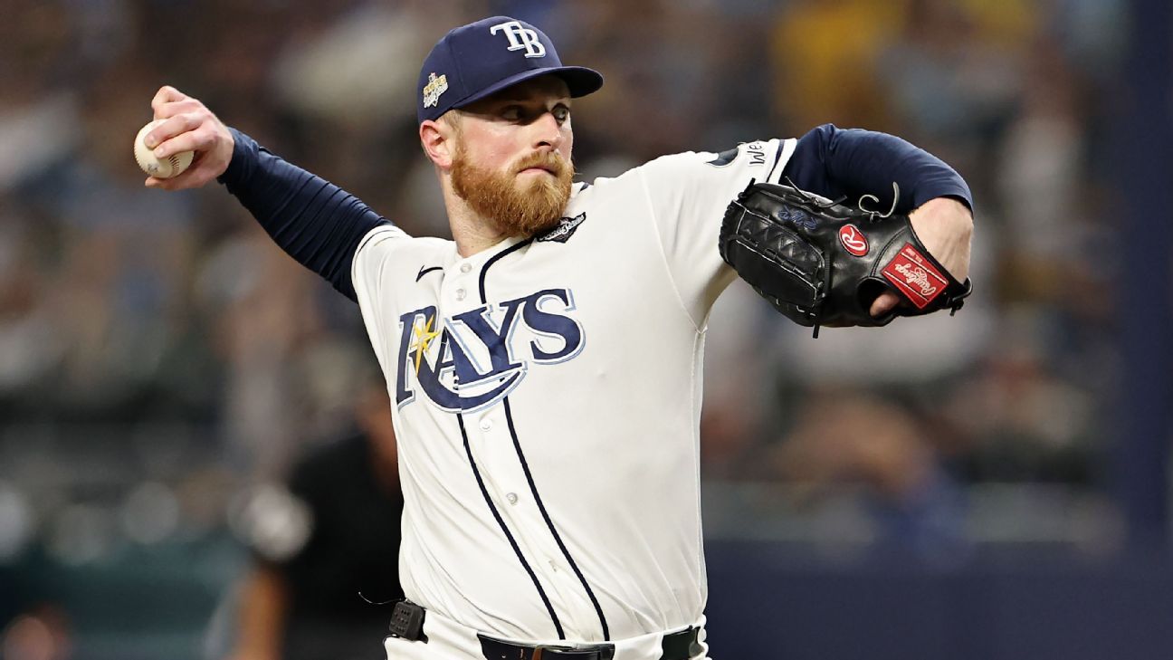Follow live: Rays look to keep season alive in Game 5 vs. Brewers