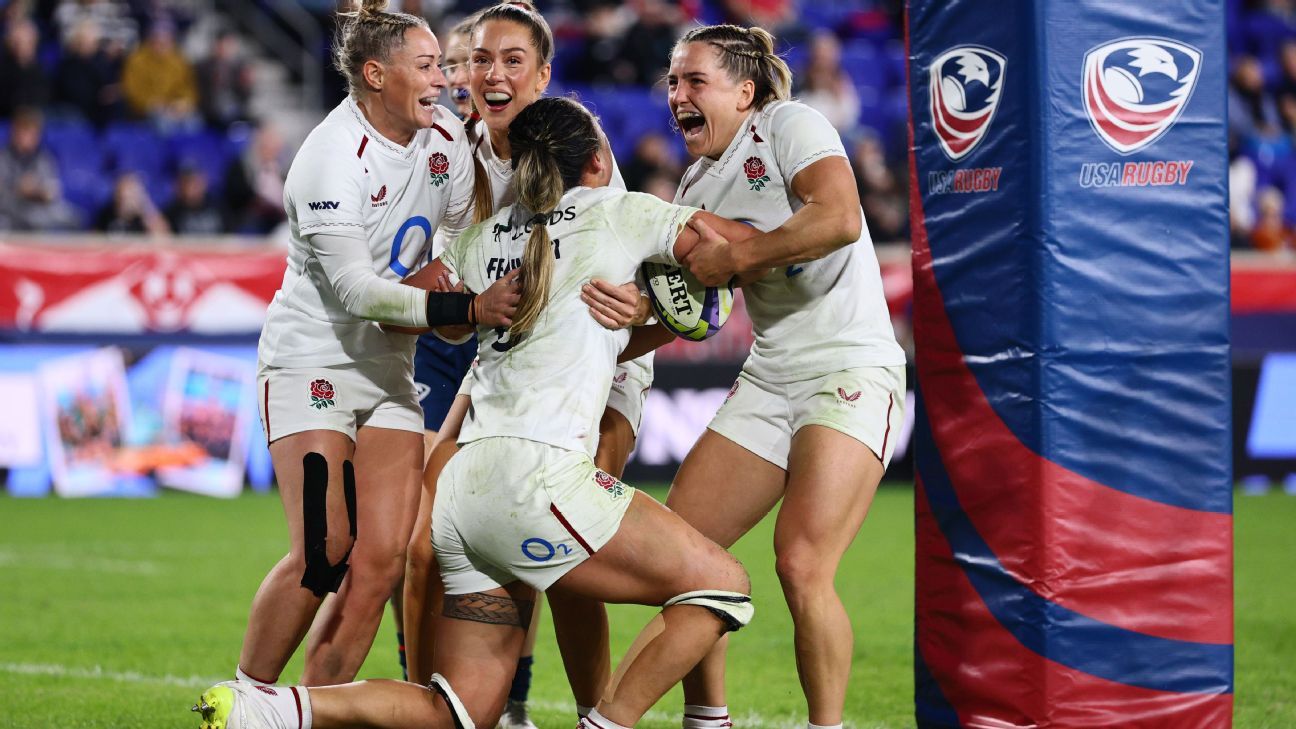 Red Roses bounce back to thrash USA 55-12