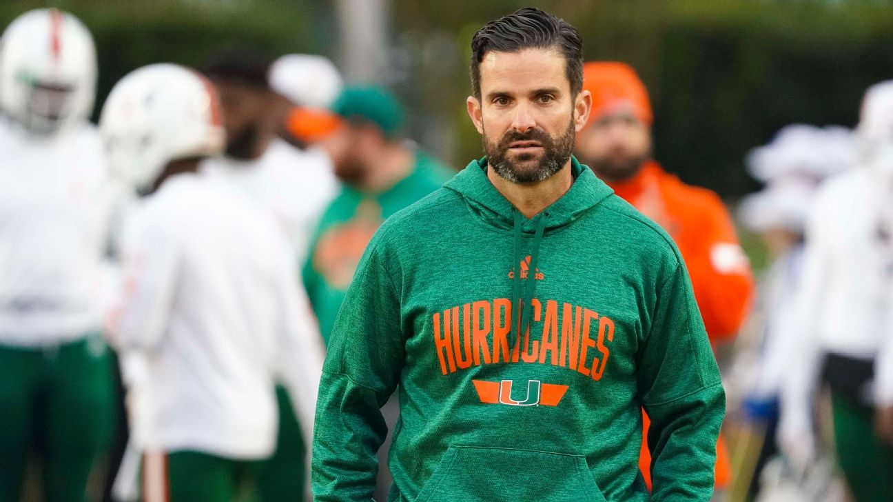 Manny Diaz dari Miami fokus pada Virginia Tech, bukan masa depannya sebagai pelatih kepala Hurricanes