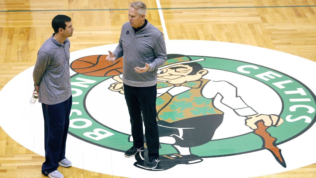 Boston Celtics general manager Danny Ainge talks about changes and team struggles this season