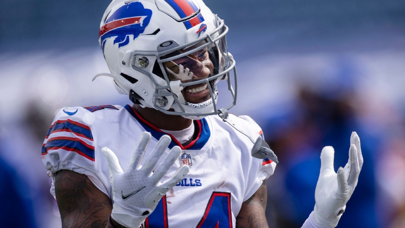 Buffalo Bills wide receivers Stefon Diggs and Cole Beasley will play against Indianapolis Colts, the source said