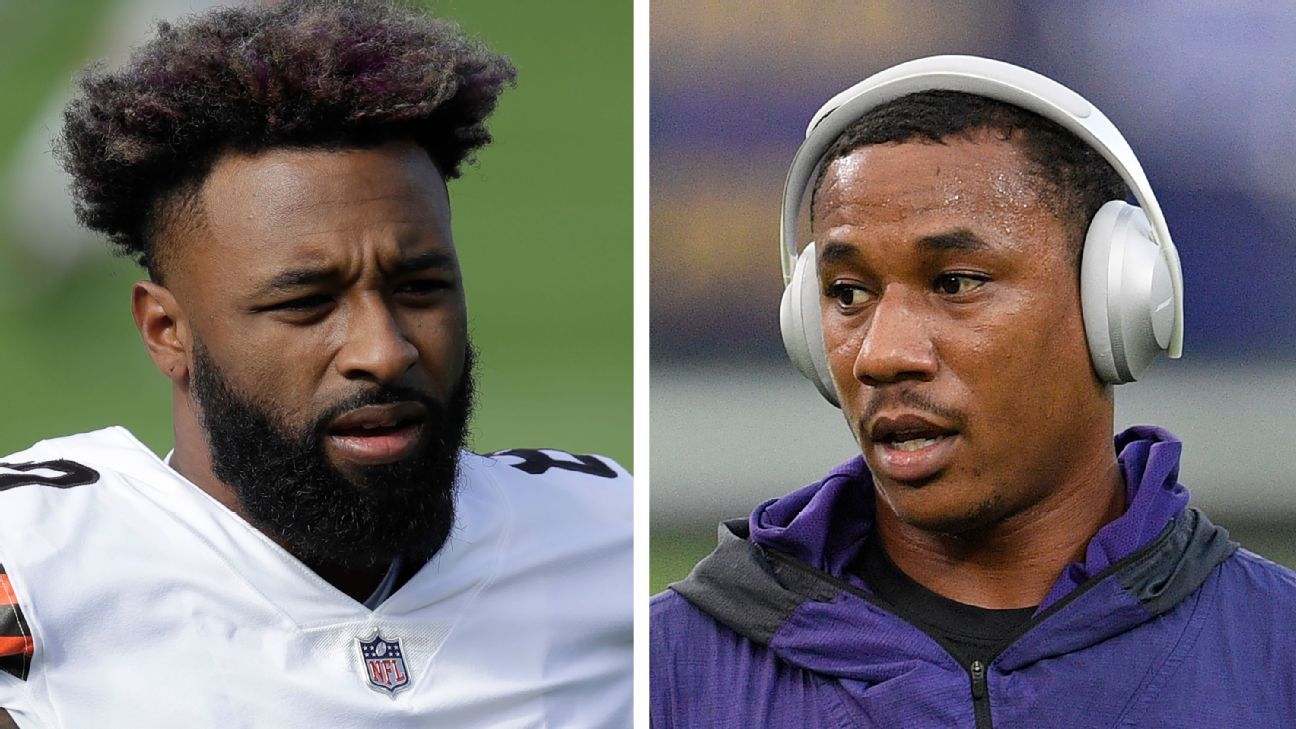 Jarvis Landry called Marcus Peters a “coward” because he spat