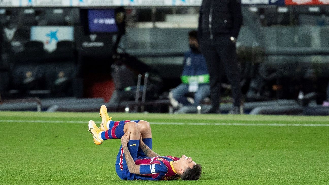 Philippe Coutinho’s recovery is not advancing and there is still no date to reappear with Barcelona