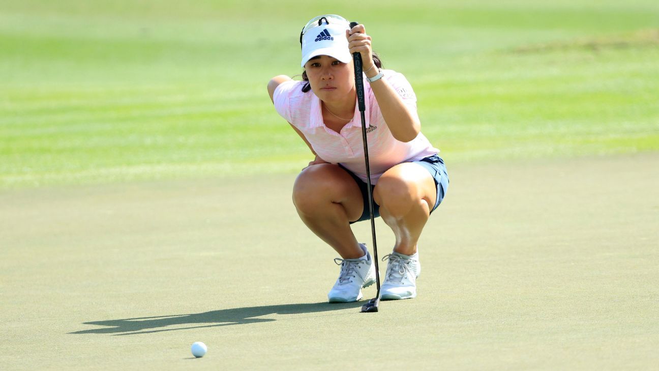 Danielle Kang takes lead into weekend in LPGA Tour opener. 
