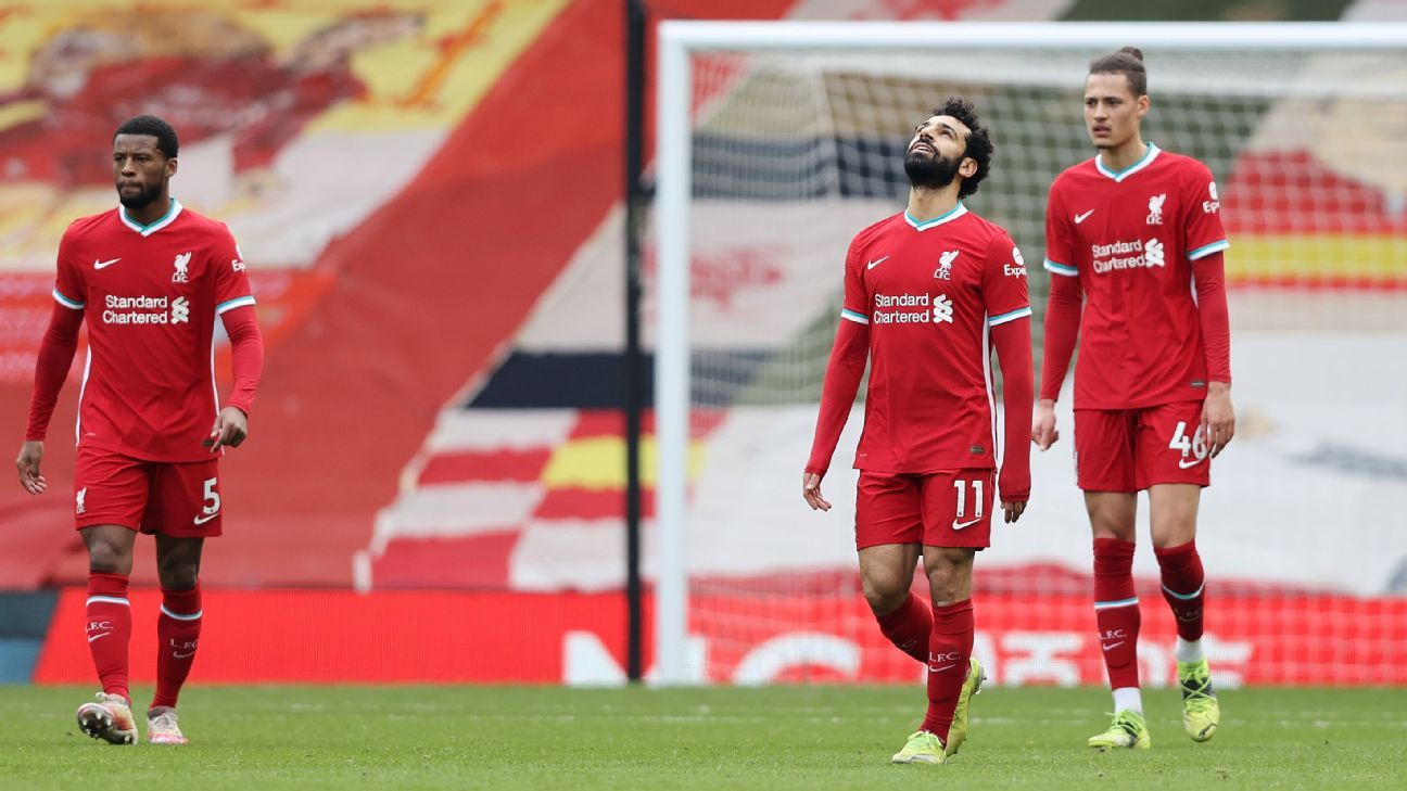 Photo of Liverpool slump at home again as 5/10 Salah caught out for goal