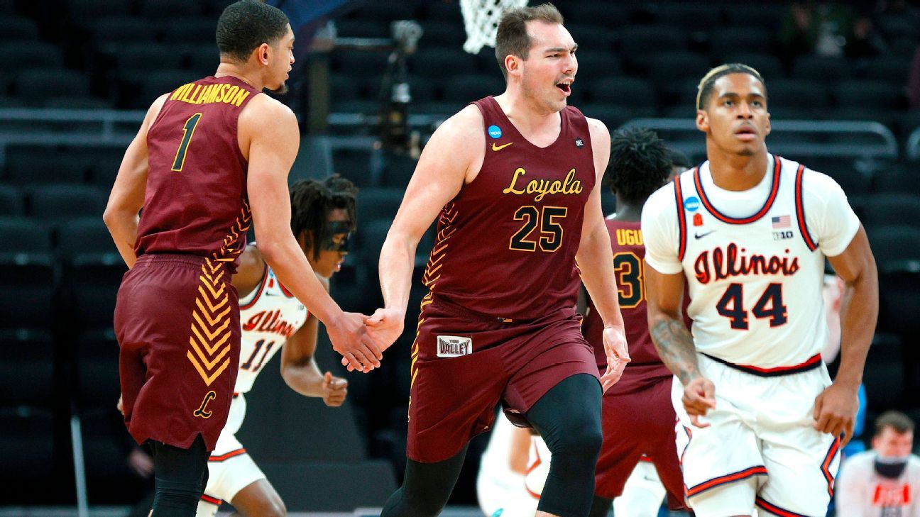 Loyola Chicago drops Illinois’s best place in the NCAA tournament after the pre-match prayer by Sister Jean