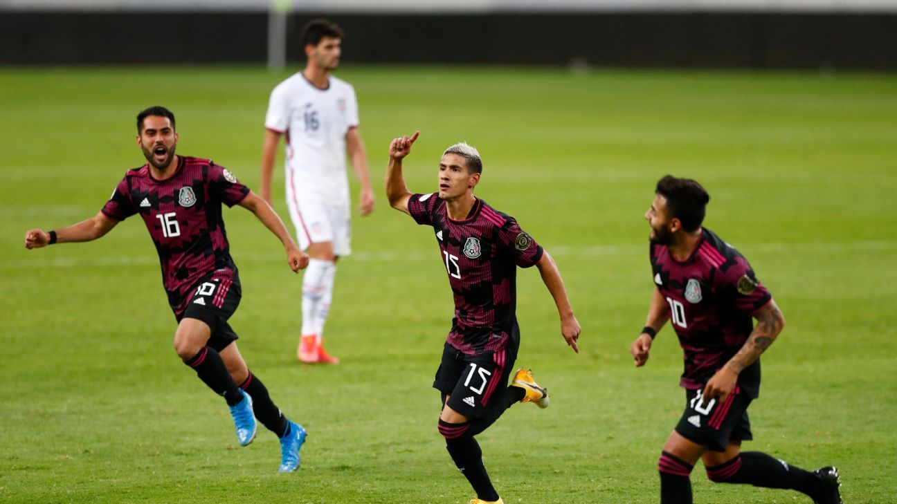 Mexico overtakes US U-23s to secure first place in Olympics qualifying group