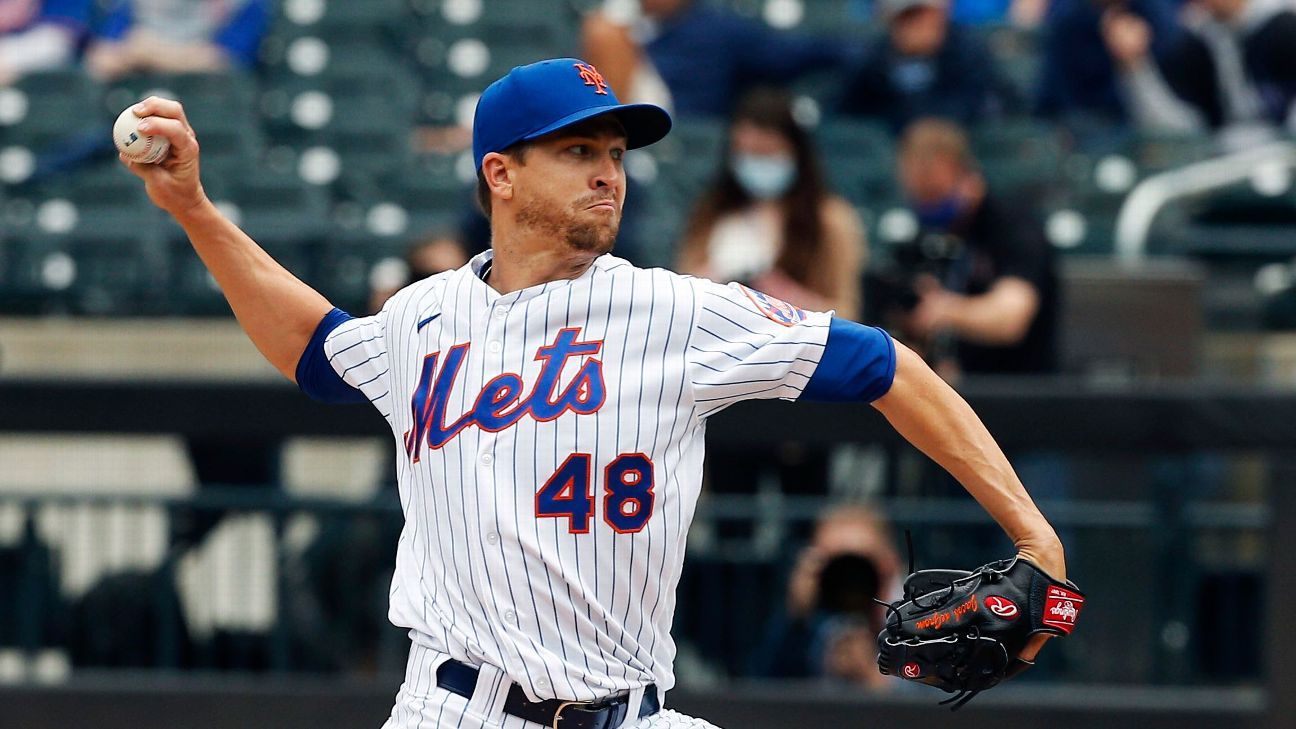 Jacob deGrom beats 14, but the Mets can’t beat Trevor Rogers and the Marlins