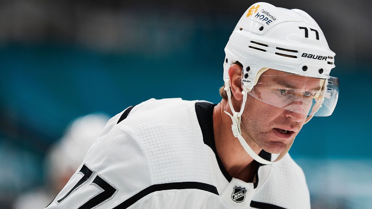 The Pittsburgh Penguins buy Jeff Carter from the Los Angeles Kings
