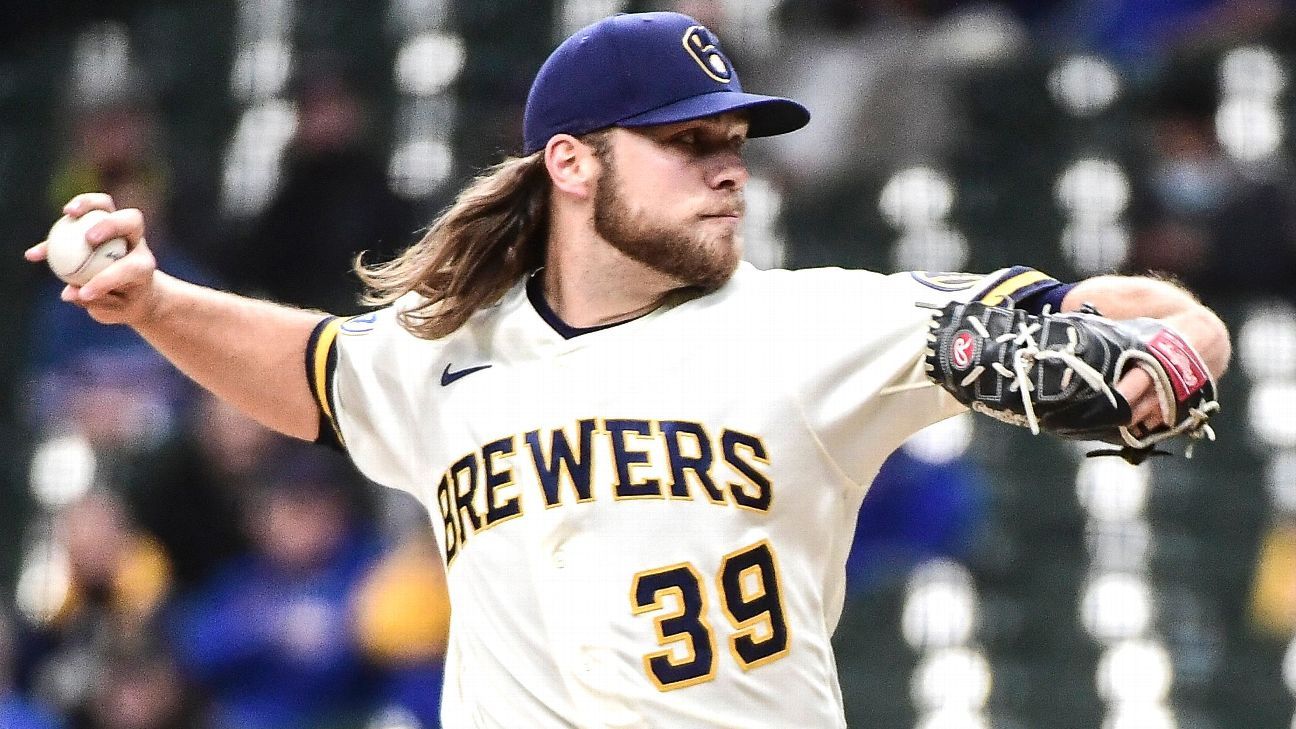 Milwaukee Brewers’ Corbin Burnes sees big gains from a little adjustment