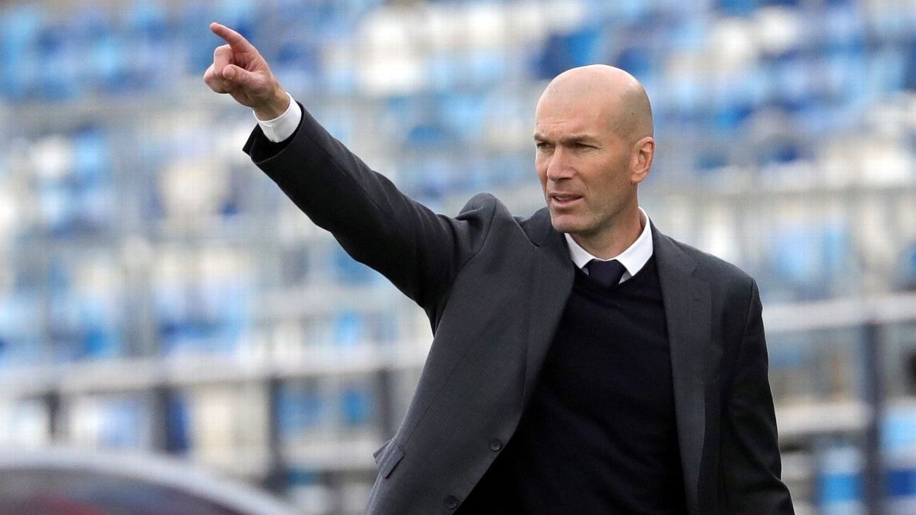 Real Madrid confirm that Zidane has decided to end his time as club coach