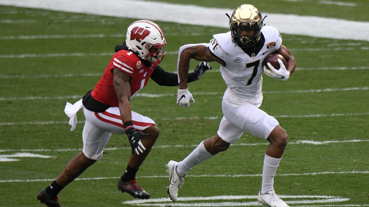 Wake's top WR Greene (knee) out 3-5 months