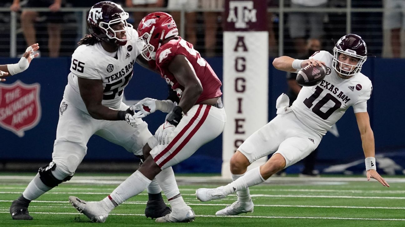 College football Week 4 takeaways — Texas A&M’s troubles, a wide-open playoff race and more