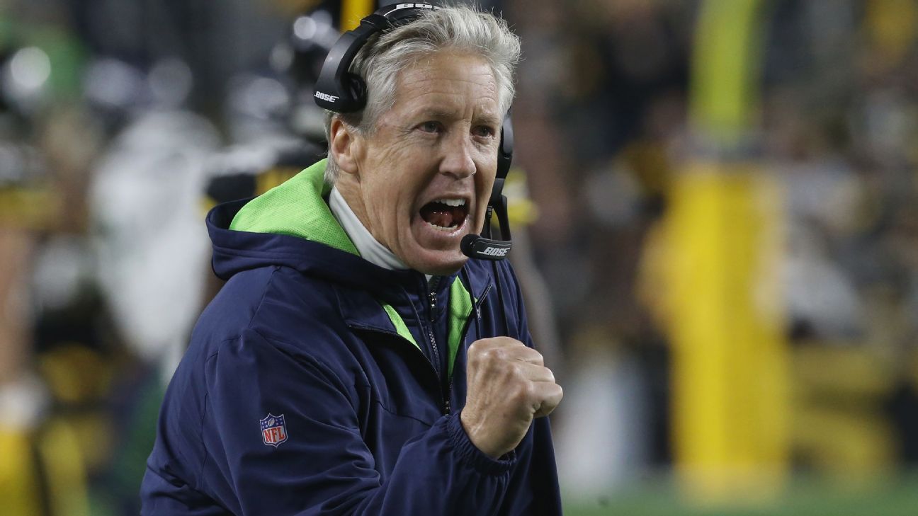 No Russell Wilson, bad defense and 2-4 start — Seattle Seahawks coach Pete Carroll faces toughest challenge