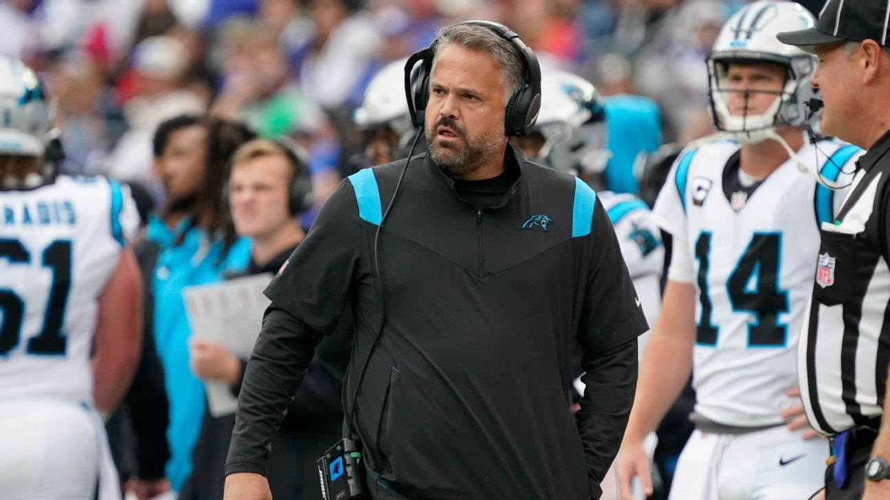 Sources: Panthers plan to keep Rhule for 2022