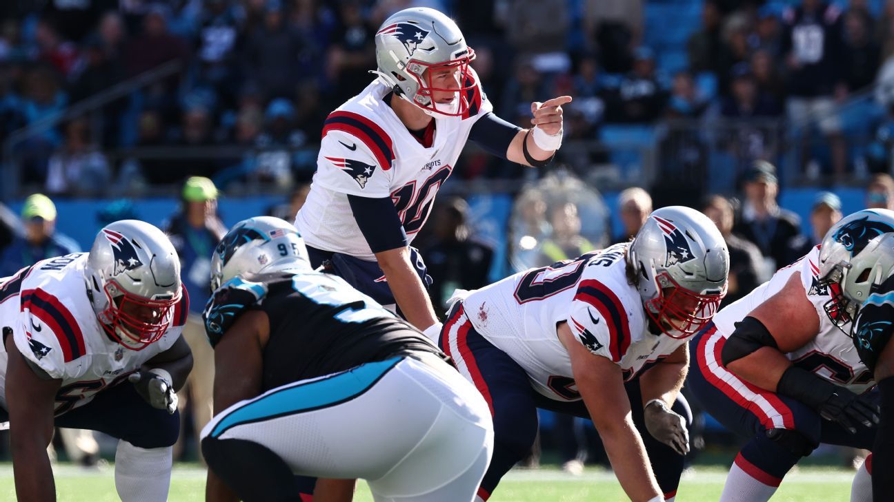 New England Patriots QB Mac Jones not fined for grabbing Panthers DE Brian Burns’ ankle
