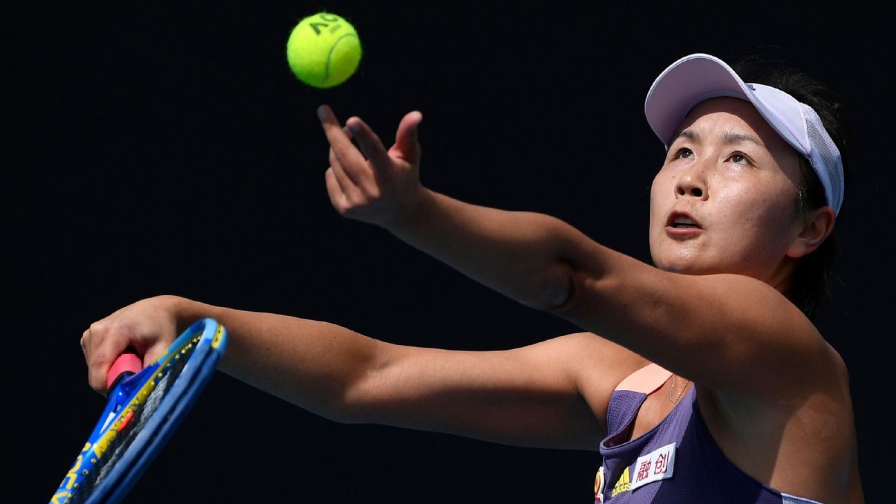 WTA menangguhkan permainan turnamen di China karena mengkhawatirkan keselamatan Peng Shuai
